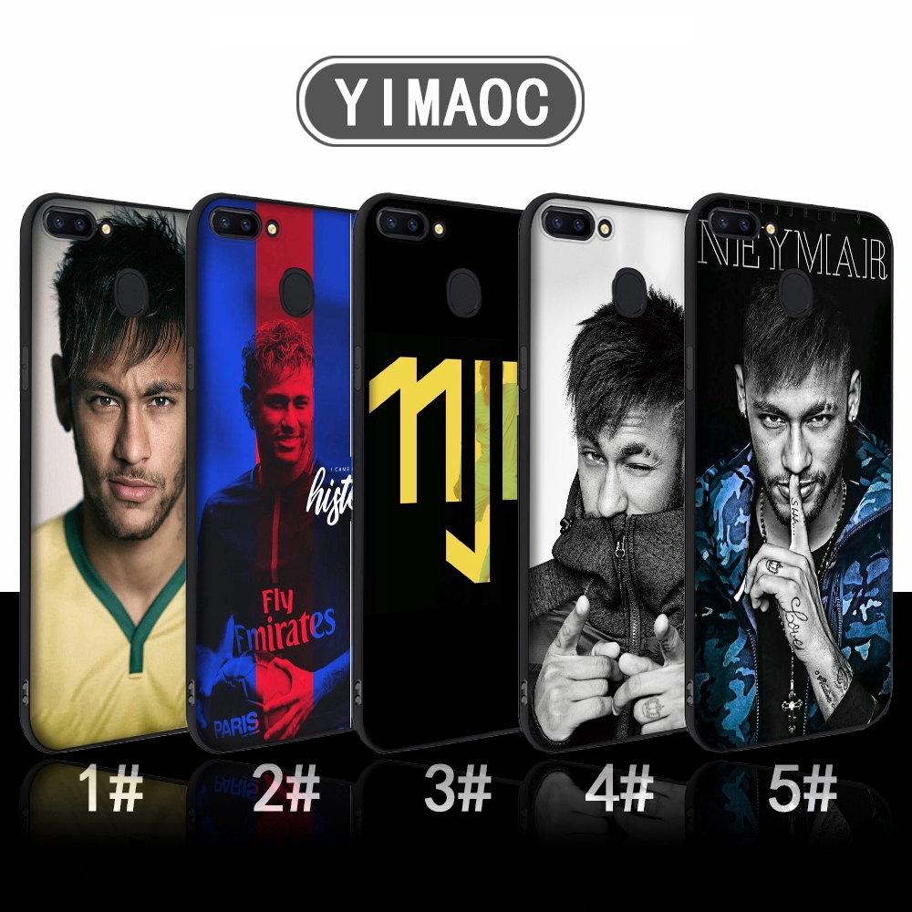 Ốp lưng hình cầu thủ Neymar da Silva Santos cho OPPO A3S A5 A37 A39 A5S A7 A59 F1S F3 A1 F5 F7 F9 63C