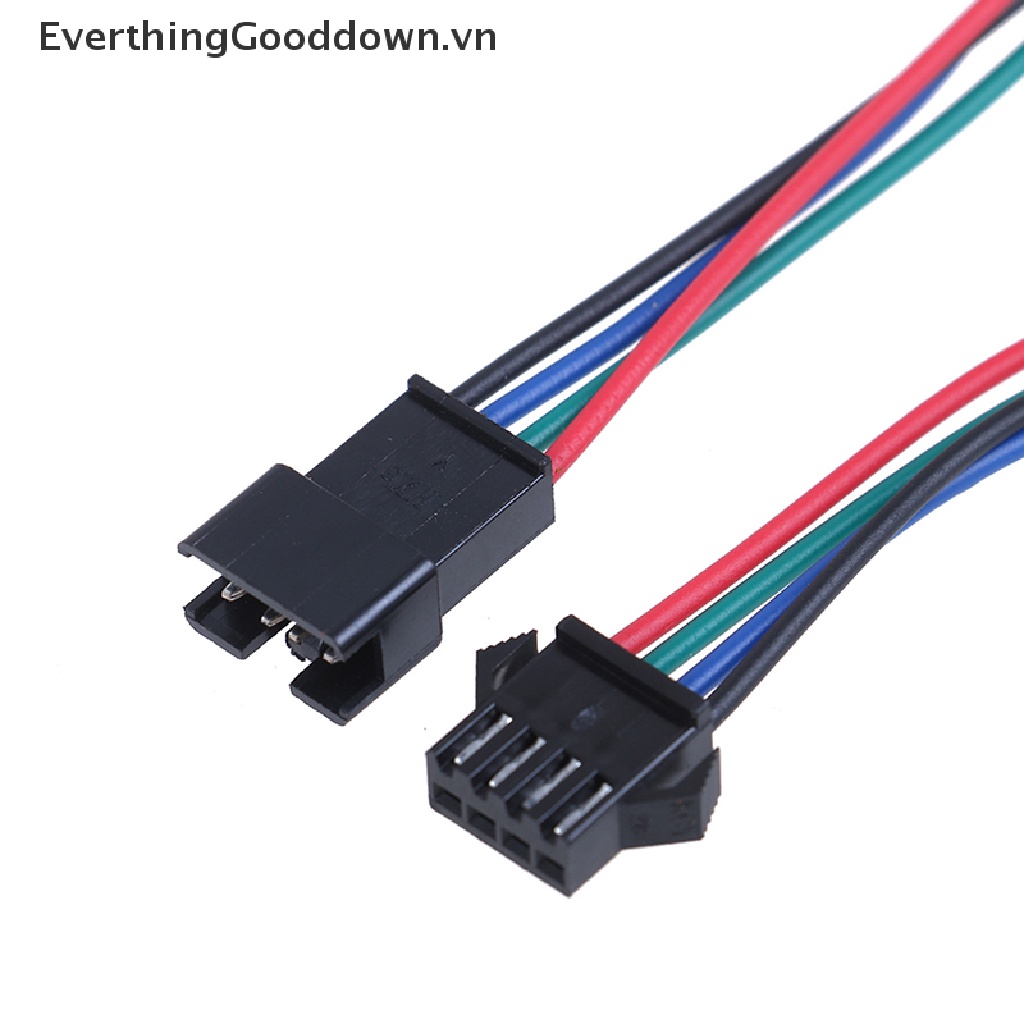 Set 5 Cặp Đầu Nối Dây Đèn LED 20cm 20cm 2Pin 3Pin 4Pin Chuyên Dụng