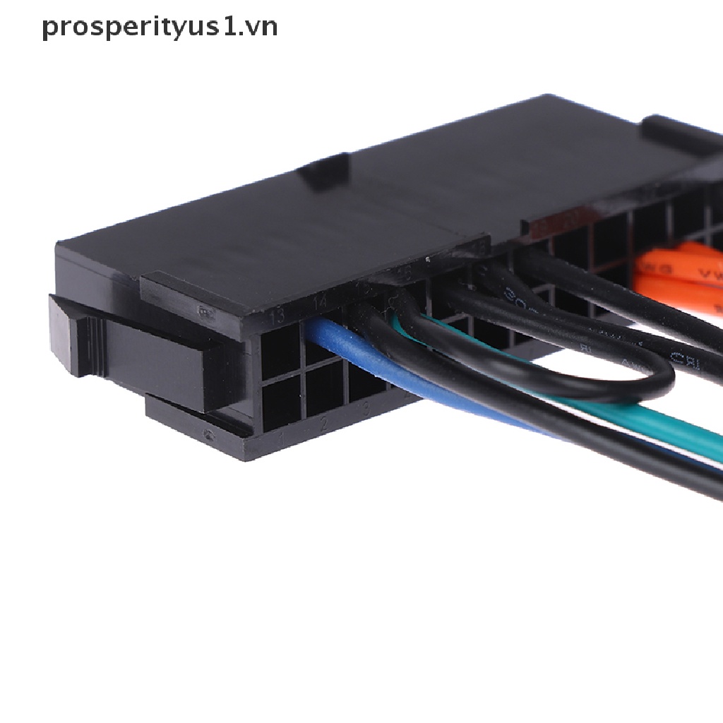 [prosperityus1] Dây Cáp Chuyển Đổi Nguồn 24Pin Female Sang 10PIN Male Cho Bo Mạch Chủ 10PIN