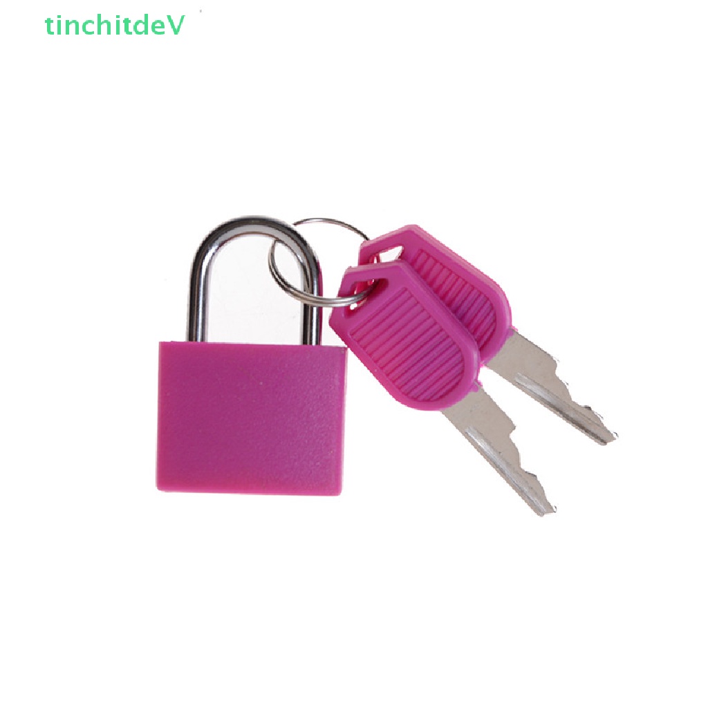 [TinchitdeV] Ổ Khóa Hành Lý Mini Bằng Thép Mạnh Mẽ Có 2 Chìa Khóa [Hàng Mới]
