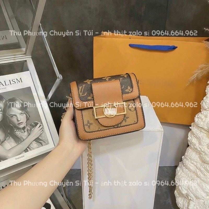 Túi mini eo vì đeo chéo nữ đẹp đi chơi cao cấp thời trang dễ thương giá rẻ size 16 (kèm ảnh thật - video của shop)