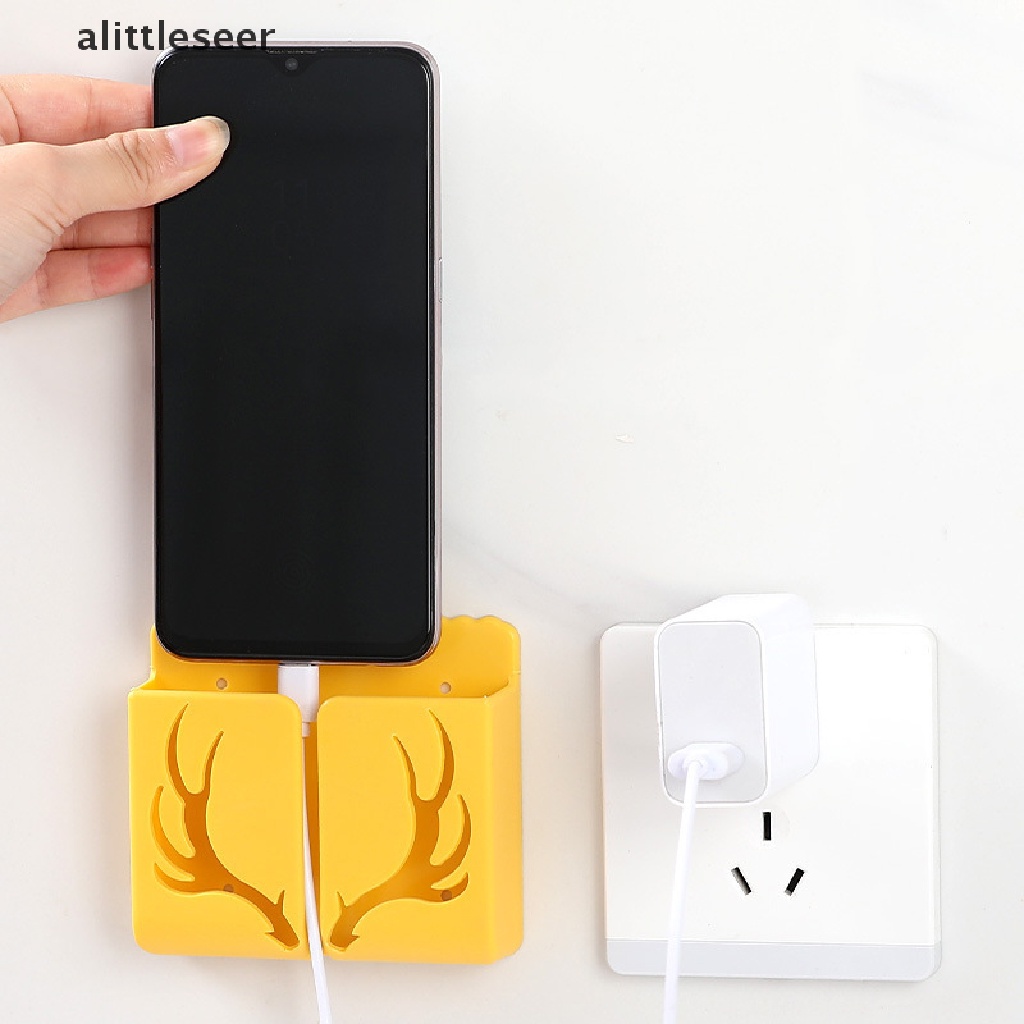 Giá Đỡ Điện Thoại Gắn Tường Không Cần Khoan Tiện Dụng