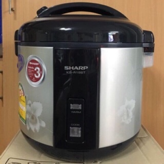 Nồi Cơm Điện Sharp KS-R18ST - 600W - 1.8L - THÁI LAN - Hàng Nhập Khẩu
