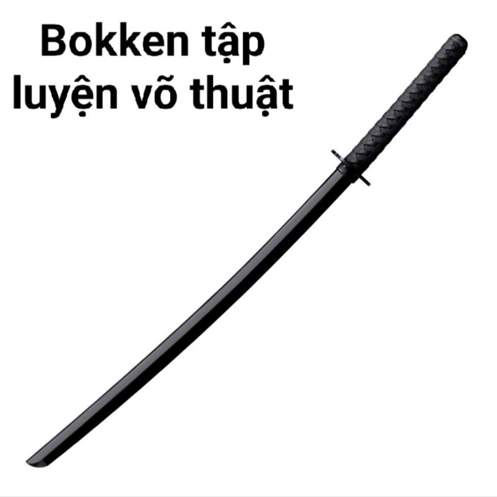 (Có sẵn) Thanh Bokken bằng gỗ căm xe cực kỳ chắc chắn dùng để tập võ Kendo, Laido, Aikido