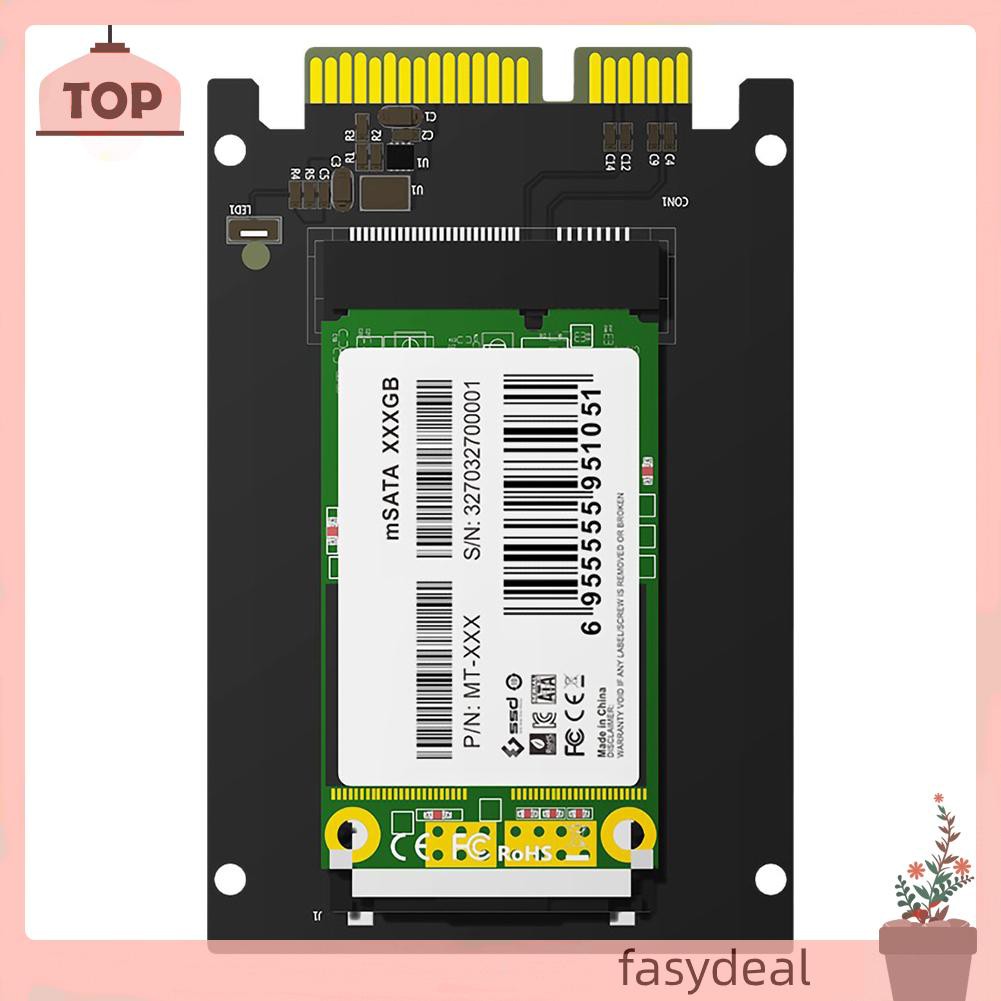 (Fas) Mạch Chuyển Đổi Kt041 Msata Sang Sata 3.0 51x30mm Ssd | BigBuy360 - bigbuy360.vn