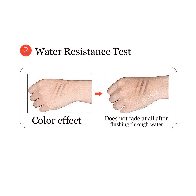 Chì Kẻ Mày Bốn Đầu Không Thấm Nước, Không Thấm Mồ Hôi, Lâu Trôi Chì Kẻ Mày Màu Nâu Mịn Tự Nhiên | BigBuy360 - bigbuy360.vn