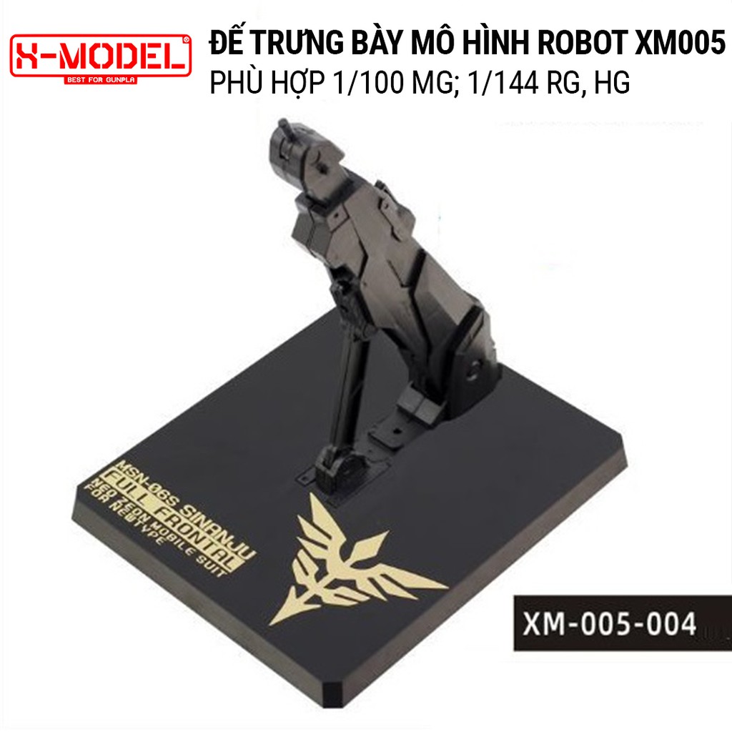 Đế trưng bày  robot đồ chơi mô hình GUNDAMBANDAI XM005 Action Base cho Mô Hình Gundam1/100 MG; 1/144 HG, RG