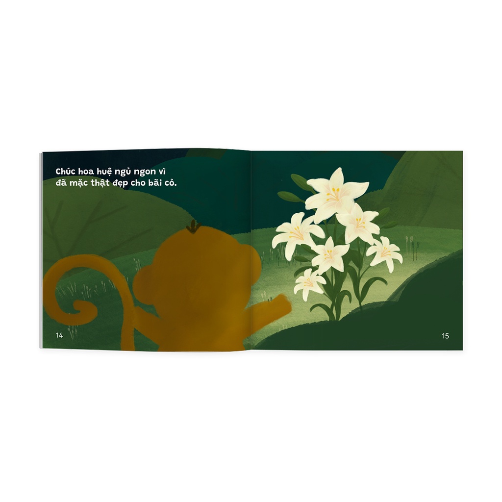 Sách Ehon Giúp Bé Dễ Đi Vào Giấc Ngủ - Rừng Ơi Ngủ Ngon