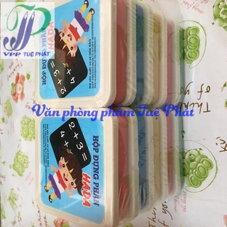Hộp đựng phấn Hada (có phấn và lau bảng)