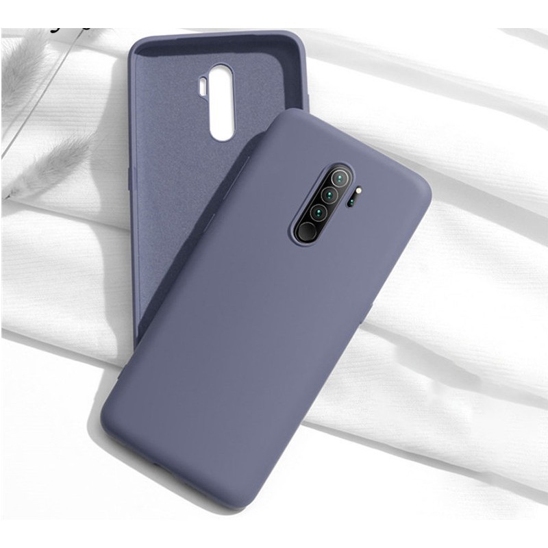 Colorful  Liquid Silicone Casing Original  Soft Cover For Xiaomi Redmi Note 8T 7 6 5 Pro Candy TPU Cover