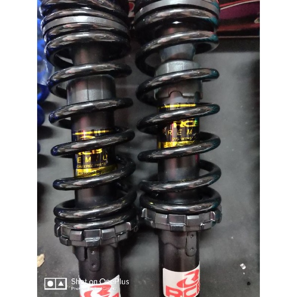 Phuộc RCB 2 tầng tải 300kg 33cm gắn Dream Wave Elegant Galaxy Future Axelo CUB và các dòng xe điện