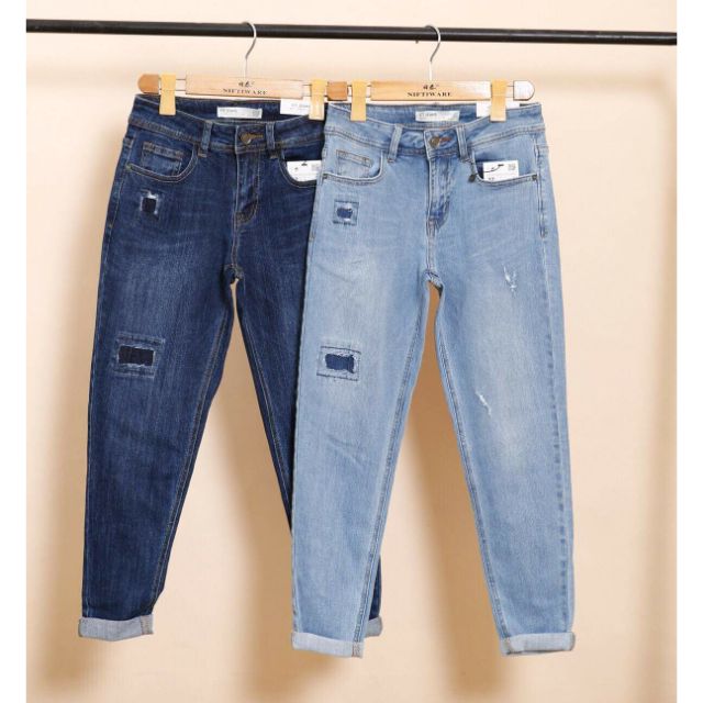 [Mã WA12200 giảm 25k đơn 200k] BÁN SỈ QUẦN BOY JEAN NỮ VÁ Ô. 4.5kg | BigBuy360 - bigbuy360.vn