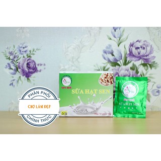 Sữa Hạt Sen – Sen Quê (Hộp 10 gói x 16g)
