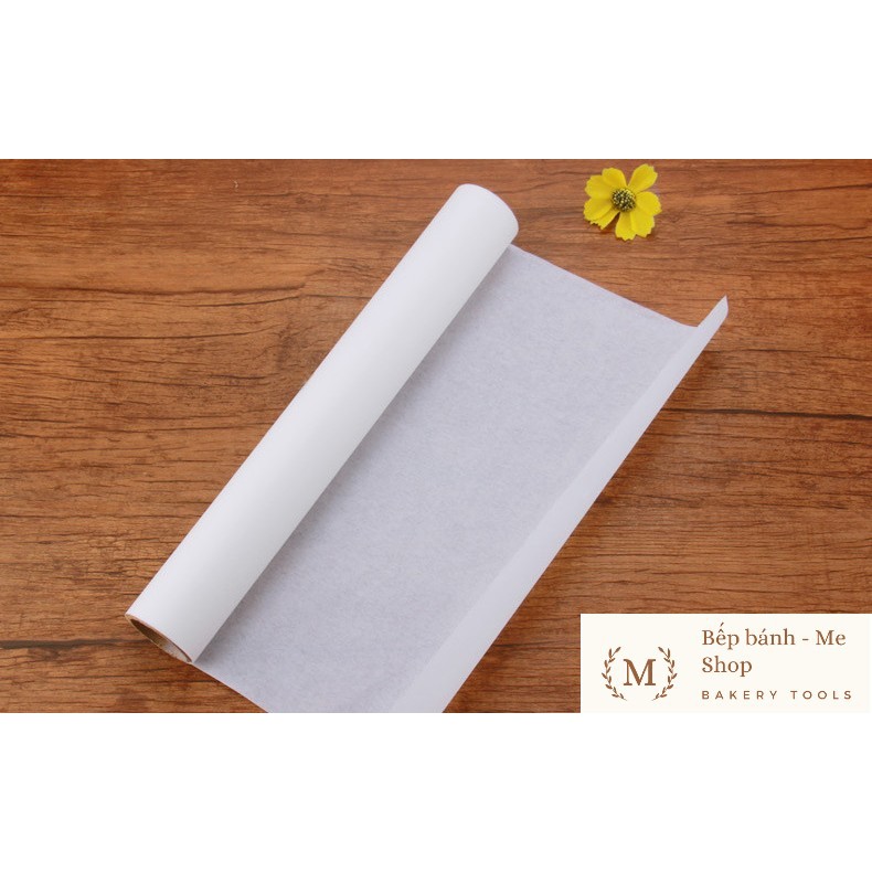 [45.4] 10m giấy nến thấm dầu 2 MẶT