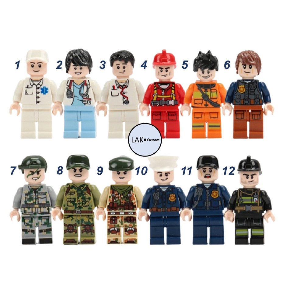 MÔ HÌNH  NHÂN VẬT THÀNH PHỐ 3