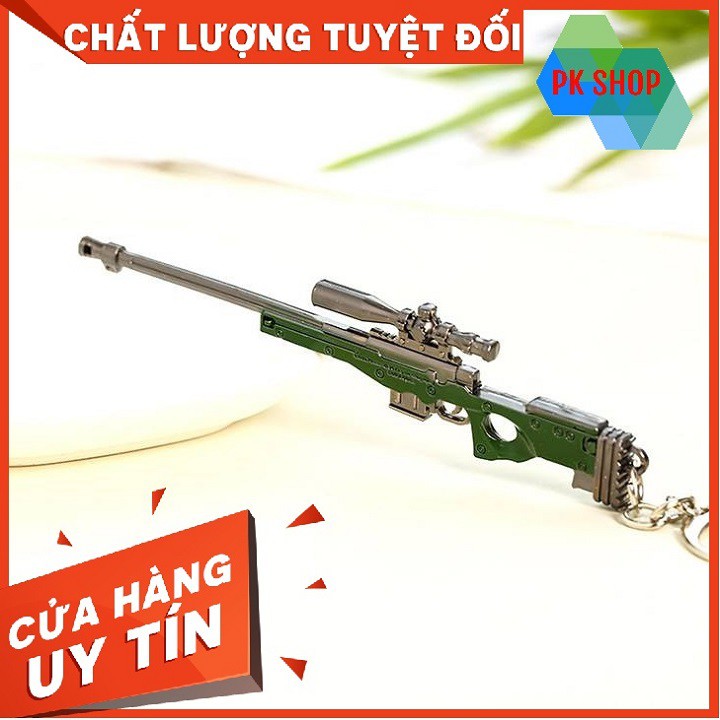 MÓC KHOÁ PHỤ KIỆN PUBG AWM loại 12cm