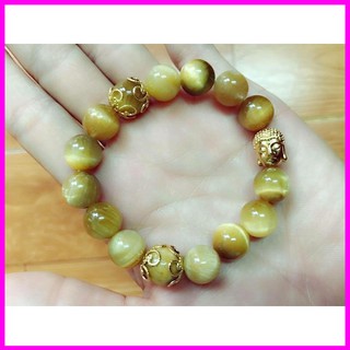 Vòng tay phong thủy may mắn mix phụ kiện hợp mệnh Thổ và Kim - Rím Jewelry