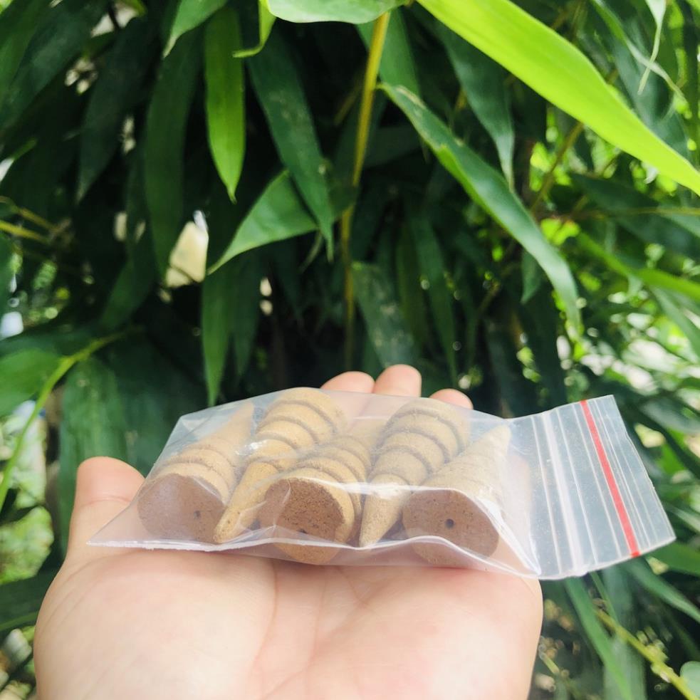 Hương Nụ Trầm Sen Sạch cao cấp dùng lư xông 5 viên - Hương Trầm Sạch Búp Sen