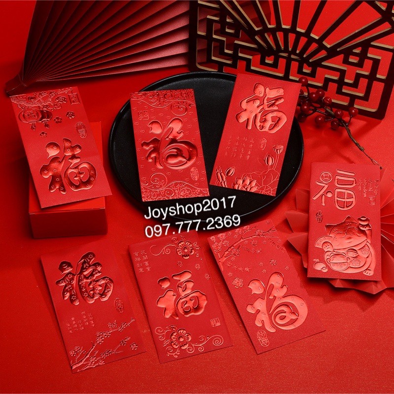 Bao Lì Xì Tết Chữ Phúc