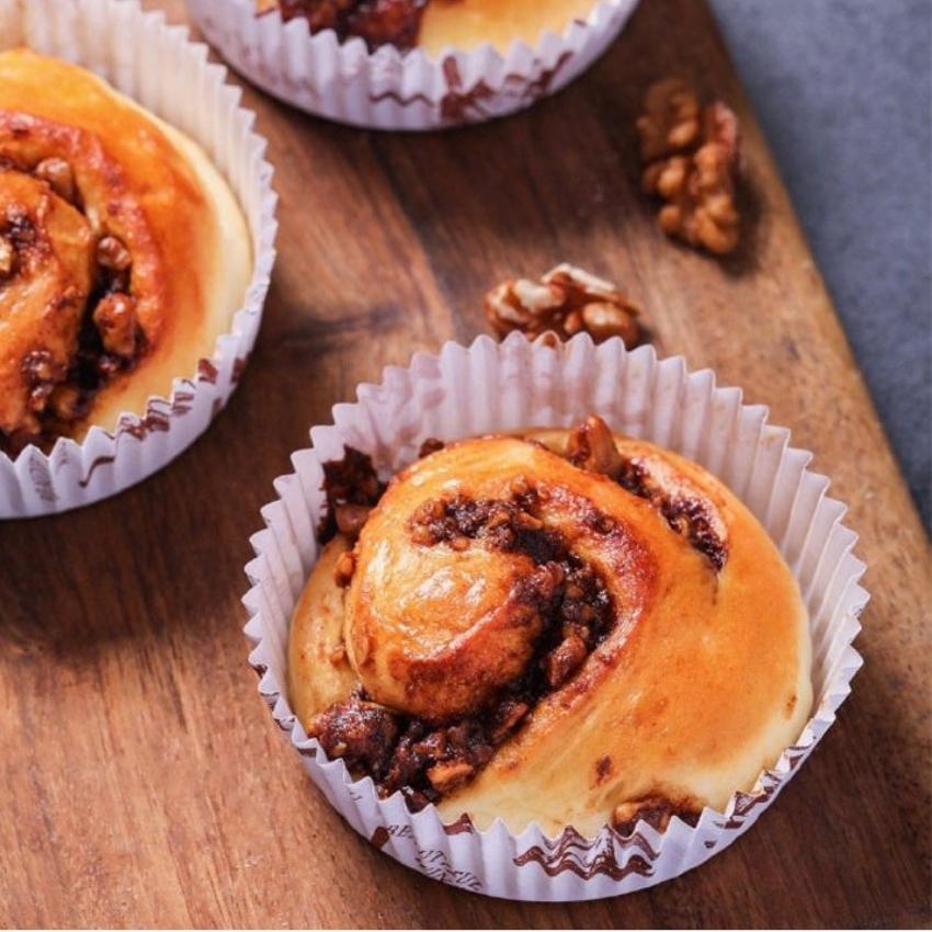 Khuôn Giấy Bánh Cupcake Muffin Mẫu Châu Âu Cối Xay Gió Set 100 Khuôn Đáy Lớn 8cm - CUPGIAY06