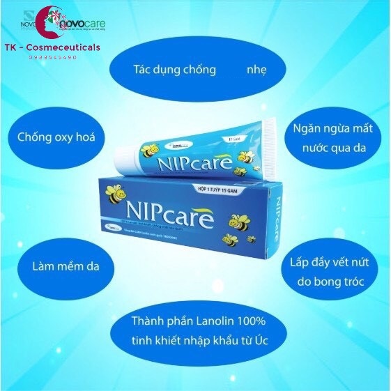 Kem Bôi Nứt Đầu Ti NIP CARE / NIPCARE Phòng Và Chữa Nứt Đầu Ti An Toàn Tuyệt Đối Cho Trẻ Sơ Sinh