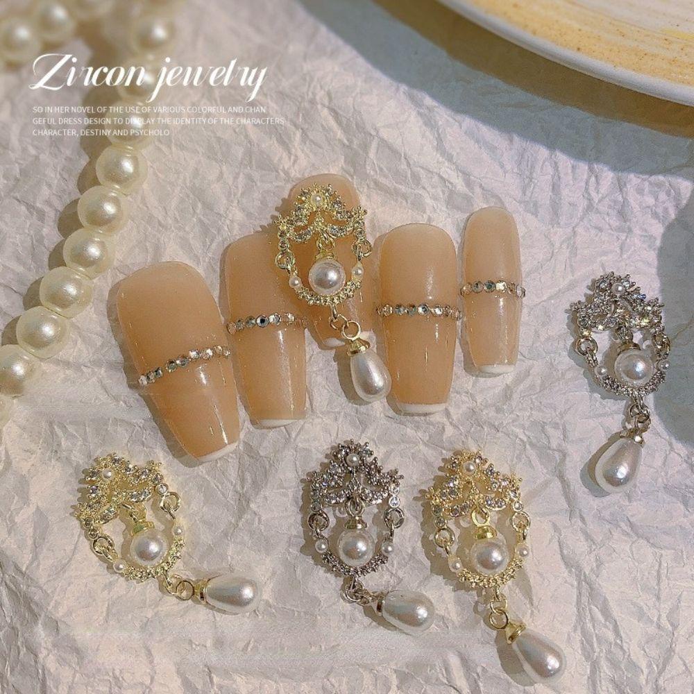 OCEANMAP Phụ Kiện Trang Trí Móng Tay 3D DIY Thời Trang Dành Cho Nữ