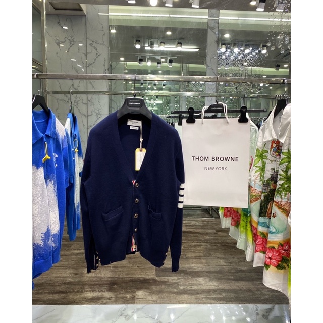 Áo khoác len cardigan Thom Browne