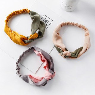 Băng đô, bờm mix 2 màu kiểu hàn quốc