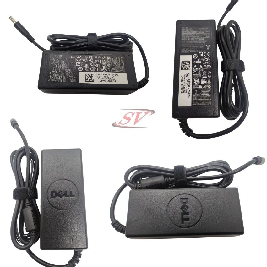 🔝 Sạc laptop dell 3,34 kim nhỏ Φ4.5Φ3.0 savintech, sạc máy tính dell 65w zin cao cấp bảo hành 12 tháng
