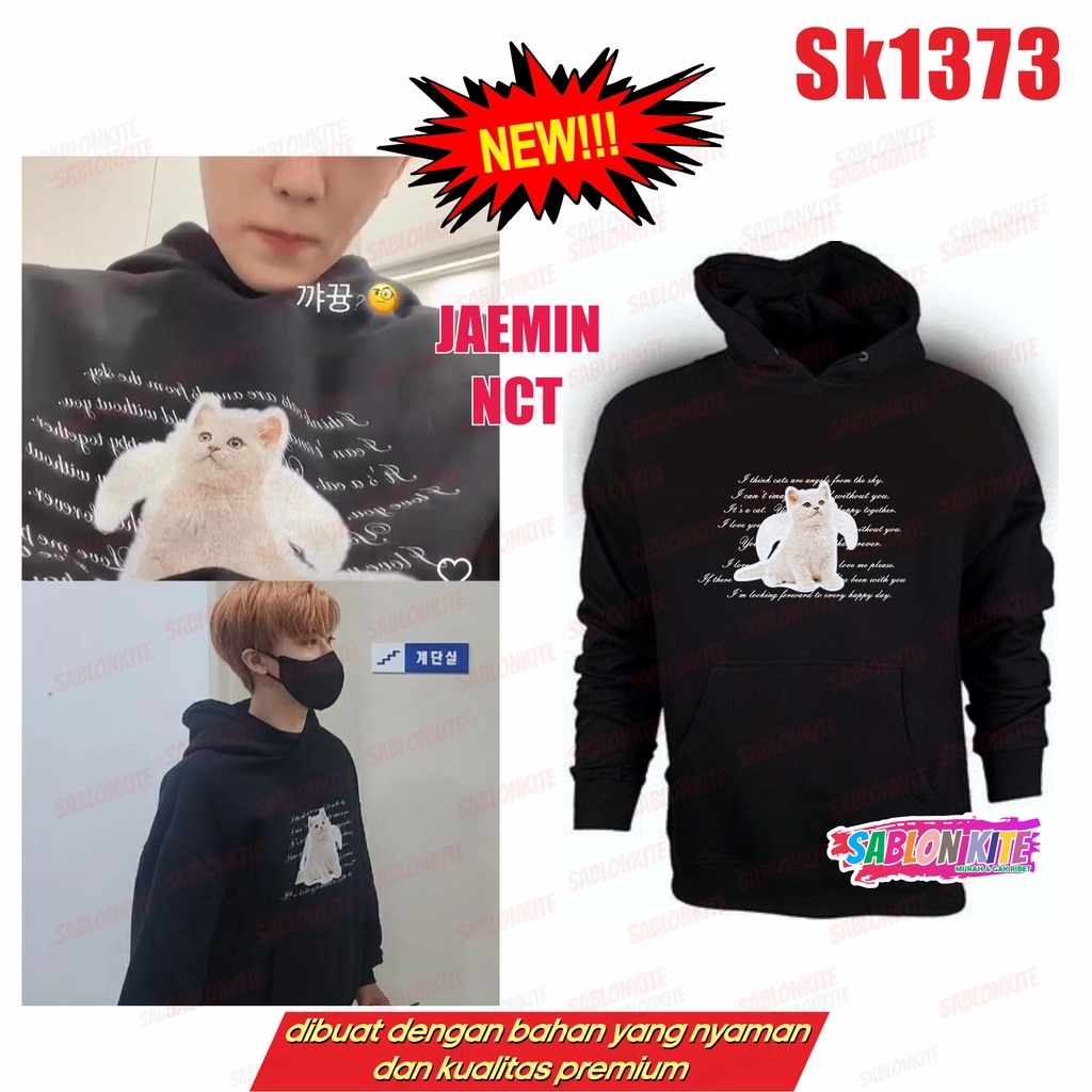 !! Áo HOODIE NCT JAEMIN Cat ANGEL SK1373 UNISEX
