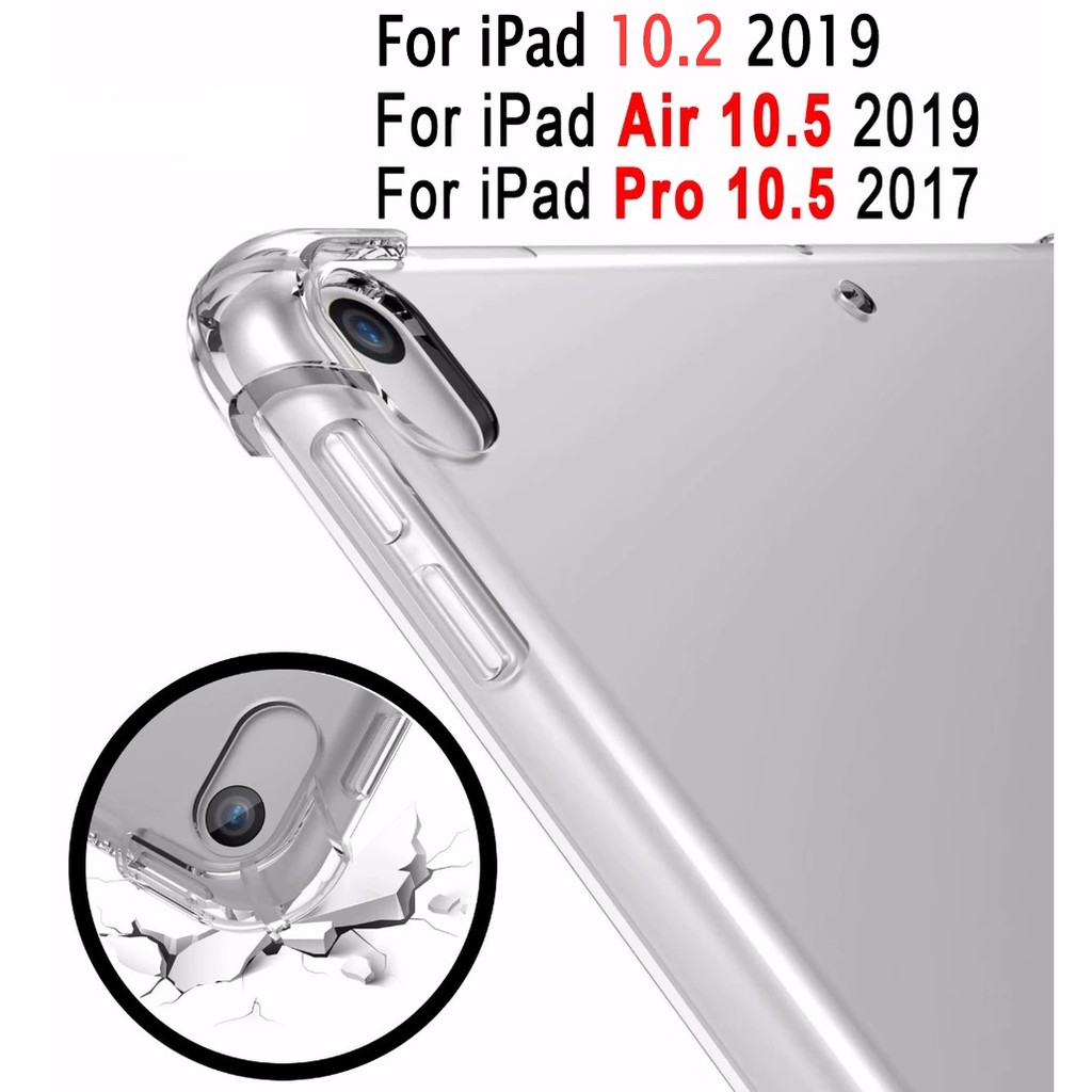 Ốp iPad trong suốt dẻo 10.2 | BigBuy360 - bigbuy360.vn