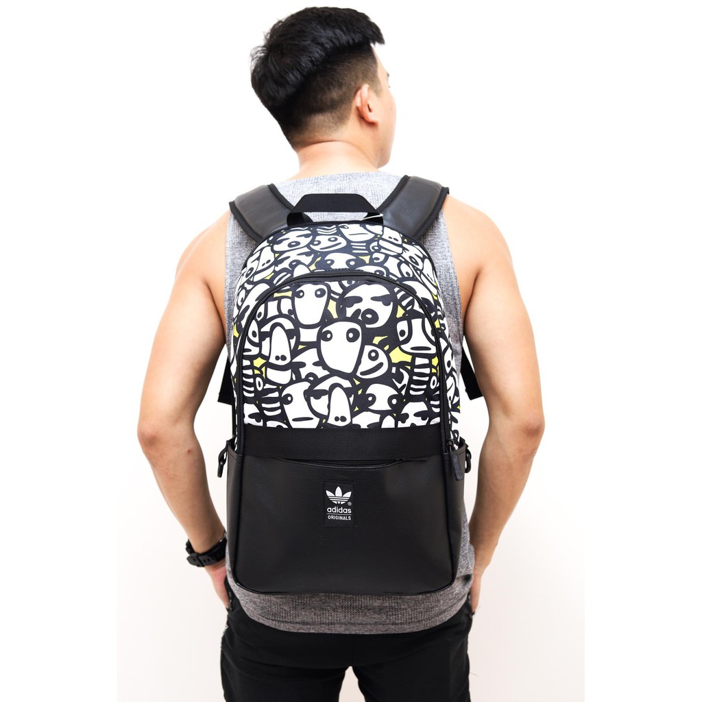 Balo Thể Thao Originals Clover Backpack Panda (2) l Xuất Dư Xịn - Mã PAD1902