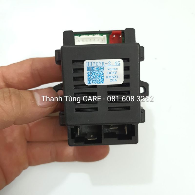 Bo Mạch Ô Tô Điện Trẻ Em HH-707K 6V chính hãng HongHui, 7 chân tín hiệu