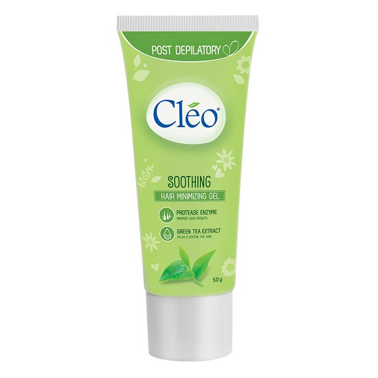 GEL LÀM DỊU DA SAU TẨY LÔNG HỖ TRỢ CHẬM MỌC LÔNG CLEO 50G