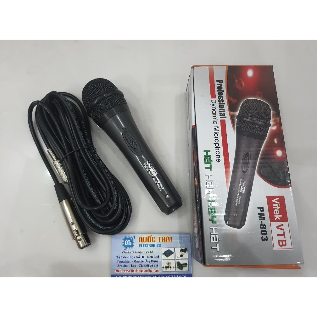BỘ MICRO CÓ DÂY VITEK VTB PM_803