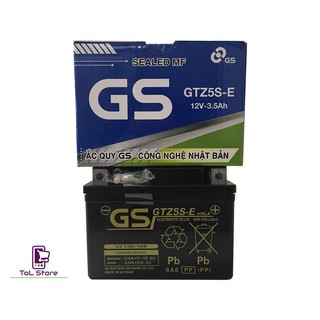 Ắc quy xe máy GS GTZ5S-E (12V-3.5Ah)