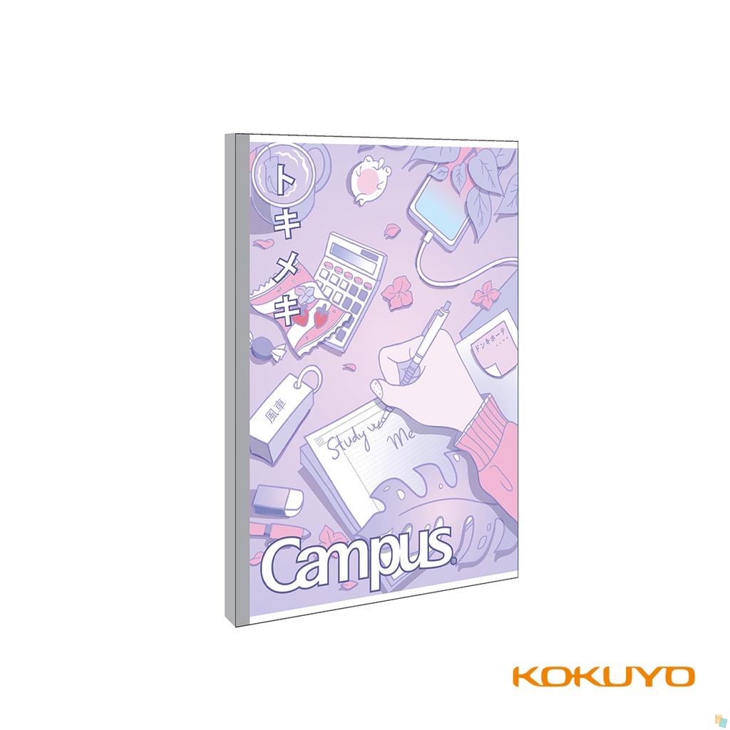 Vở kẻ ngang Campus Study with me B5 80 trang chính hãng . ...
