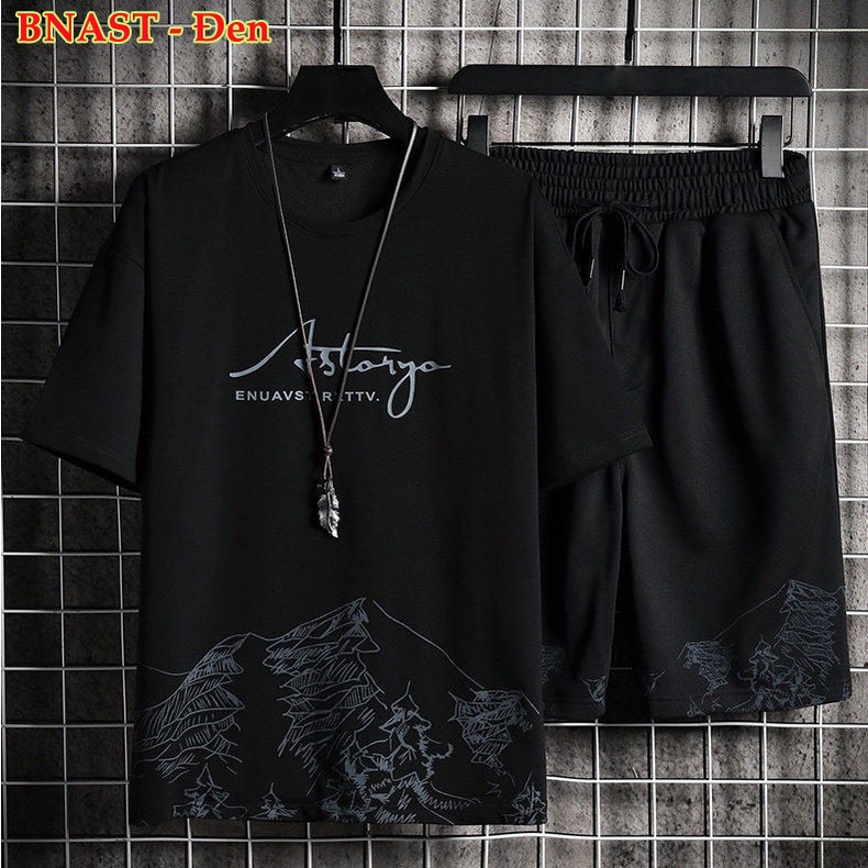 Bộ nam hè BỘ AST .Bộ nam unisex phong cách Hàn quốc MÃ BỘ AST