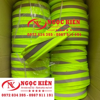 Dây vải phản quang - cuộn phản quang vải