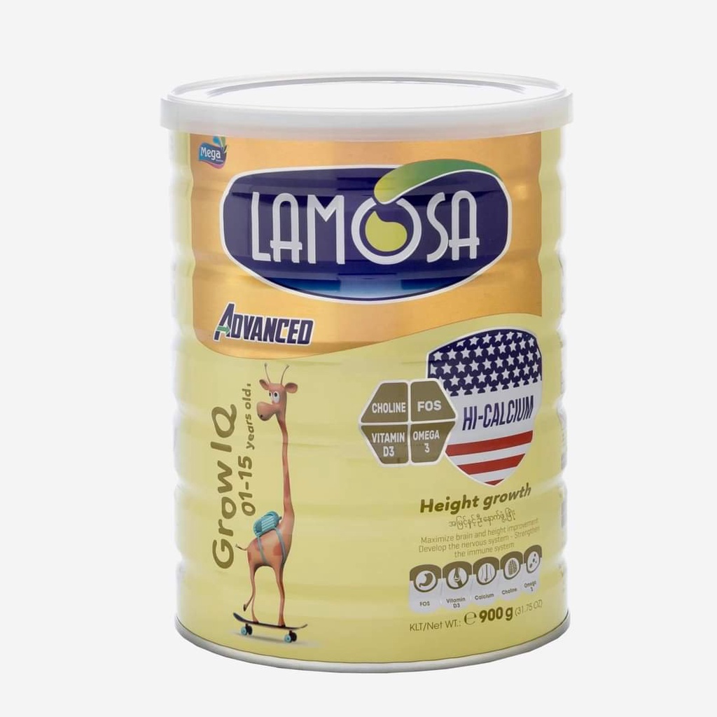 [SenXanh SG] Sữa Bột Cho Trẻ Thông Minh Cao Lớn - Lamosa WEIGHT GAIN 900G