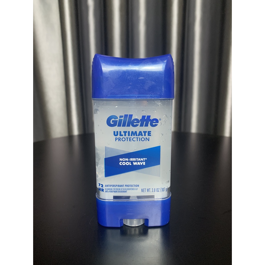 Lăn khử mùi nam dạng Gel Gillette Ultimate Protection 6 in 1 Anti-perspirant _ Live mua tại Mỹ