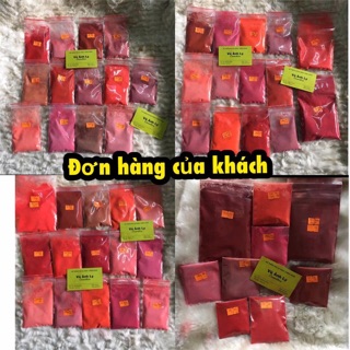 Màu đỏ rượu làm son HandMade