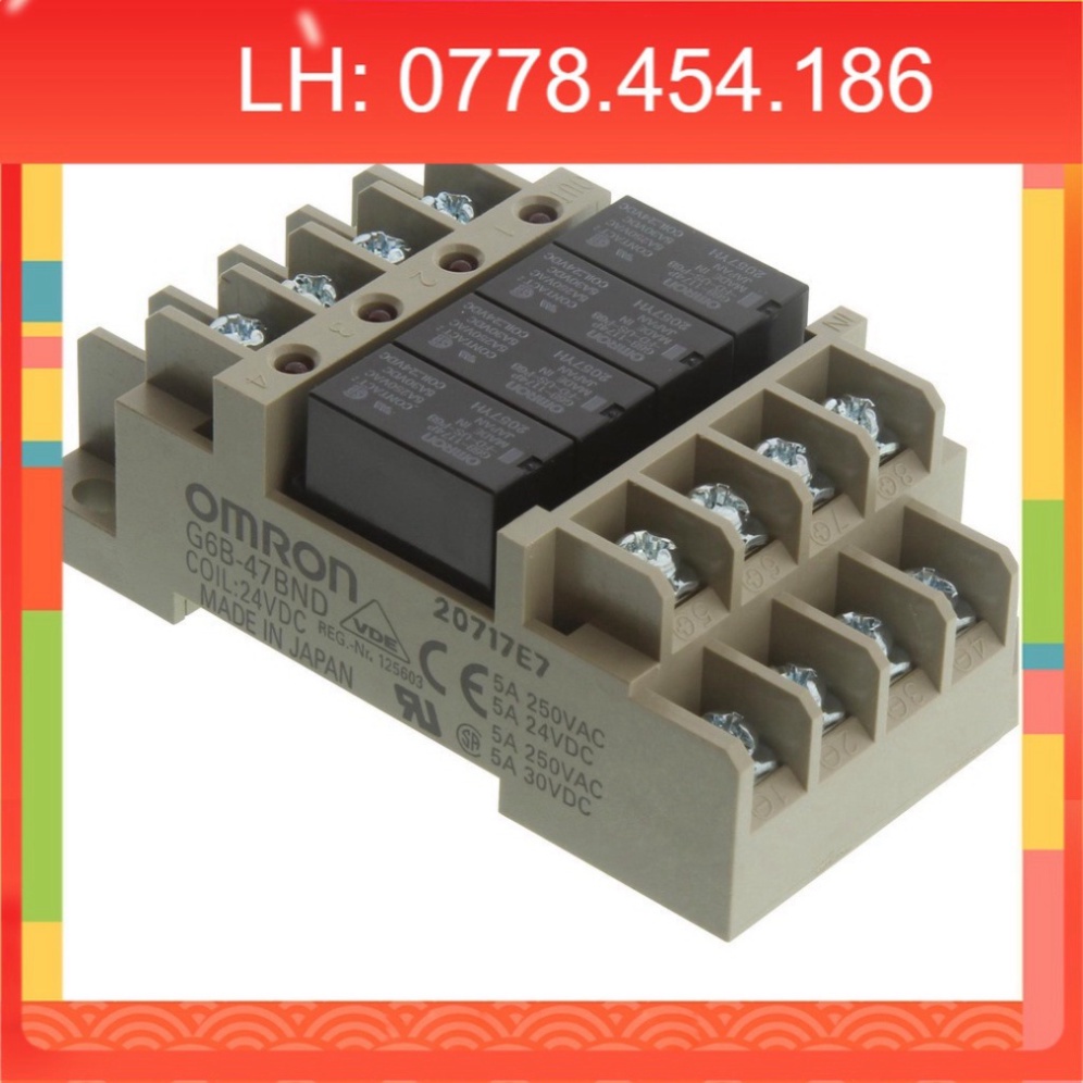 Rơ le khối OMRON G6B-47BND