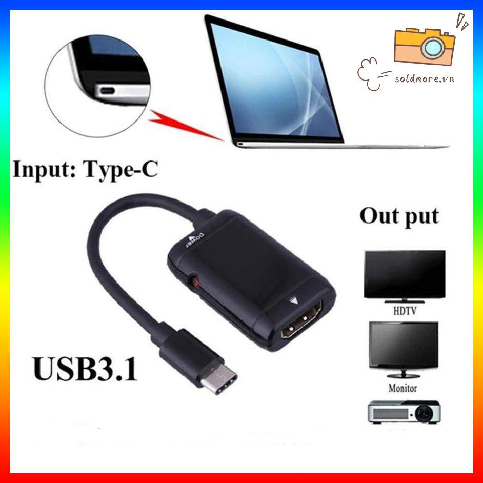 Dây Cáp Chuyển Đổi Usb-C Type C Sang Hdmi-Compatible Usb 3.1 Cho Android Phone Tablet