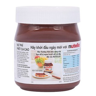 Bơ Hạt Phỉ Phết Cacao Nutella