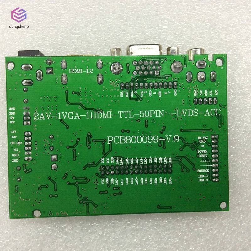 Bảng mạch điều khiển màn hình LCD HDMI VGA AV cho LVDS / TTL