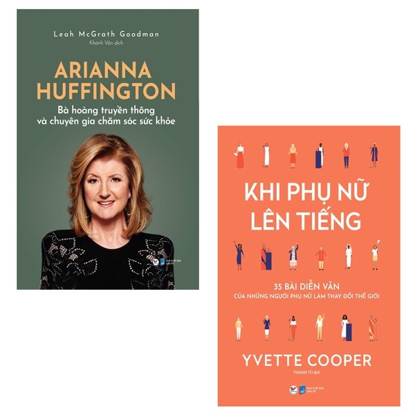 Sách - Combo Khi Phụ Nữ Lên Tiếng + Bà Hoàng Truyền Thông Và Chuyên Gia Chăm Sóc Sức Khỏe