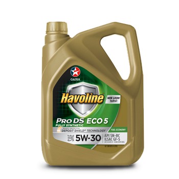 [Combo 4 Can 4L] - Nhớt Oto 5W30 Havoline ProDS Fully Synthetic ECO 5 - Máy xăng.