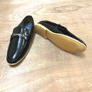 Giày lười da bóng 3