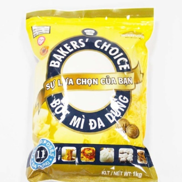 (Date mới) BỘT MÌ BAKER CHOICE 11 GÓI 1KG
